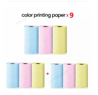 Portable Mini Thermal Label Printer Home Photo Printer Student Wrong Question Printer Bluetooth-compatible Mini Label Printer Price Tag Minha loja