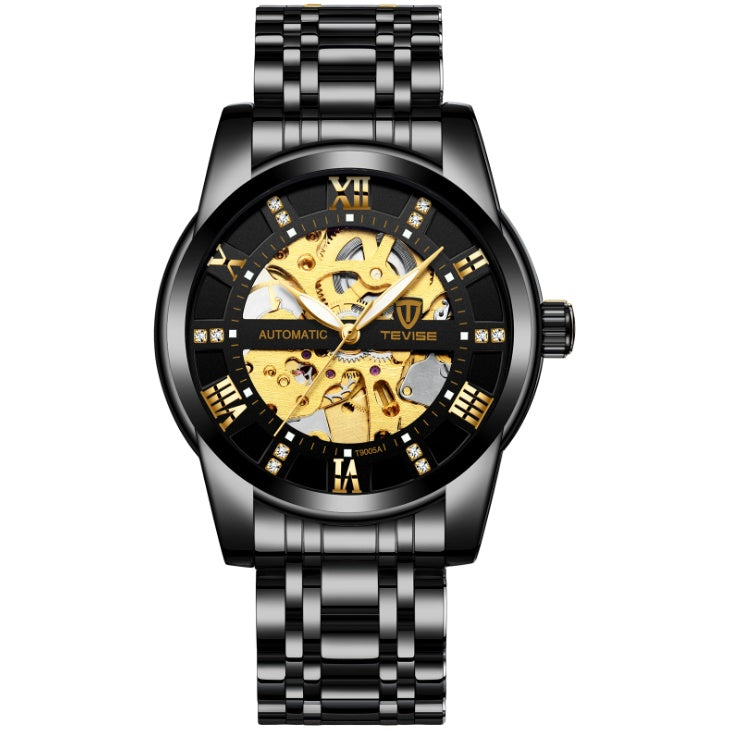 Men''s Fashion Watch Fashion Automatic Mechanical Watch Hollow Watch Watch Waterproof Men''s Watch Minha loja