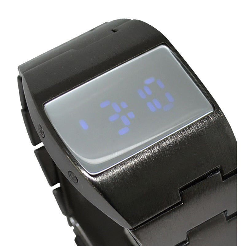 Fashion New Strange Iron Man TADA Men's LED Watch Watch Men's Electronic Watch Minha loja