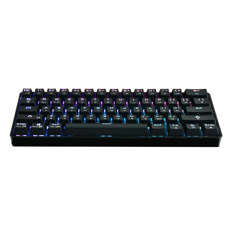 Wireless Bluetooth Keyboard Colorful PBT Keycaps Mechanical Keyboard Minha loja