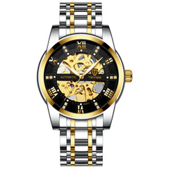 Men''s Fashion Watch Fashion Automatic Mechanical Watch Hollow Watch Watch Waterproof Men''s Watch Minha loja