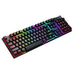 Gaming Usb Luminous Wired Keyboard Floating Manipulator Minha loja