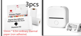 Portable Mini Thermal Label Printer Home Photo Printer Student Wrong Question Printer Bluetooth-compatible Mini Label Printer Price Tag Minha loja