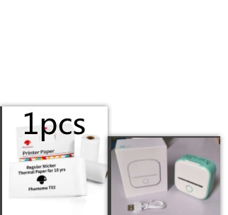 Portable Mini Thermal Label Printer Home Photo Printer Student Wrong Question Printer Bluetooth-compatible Mini Label Printer Price Tag Minha loja