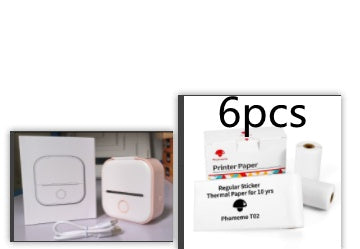 Portable Mini Thermal Label Printer Home Photo Printer Student Wrong Question Printer Bluetooth-compatible Mini Label Printer Price Tag Minha loja