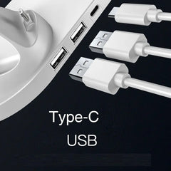Wireless Charger For IPhone Fast Charger For Phone Fast Charging Pad For Phone Watch 6 In 1 Charging Dock Station Minha loja
