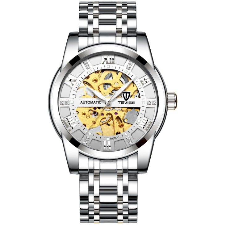 Men''s Fashion Watch Fashion Automatic Mechanical Watch Hollow Watch Watch Waterproof Men''s Watch Minha loja