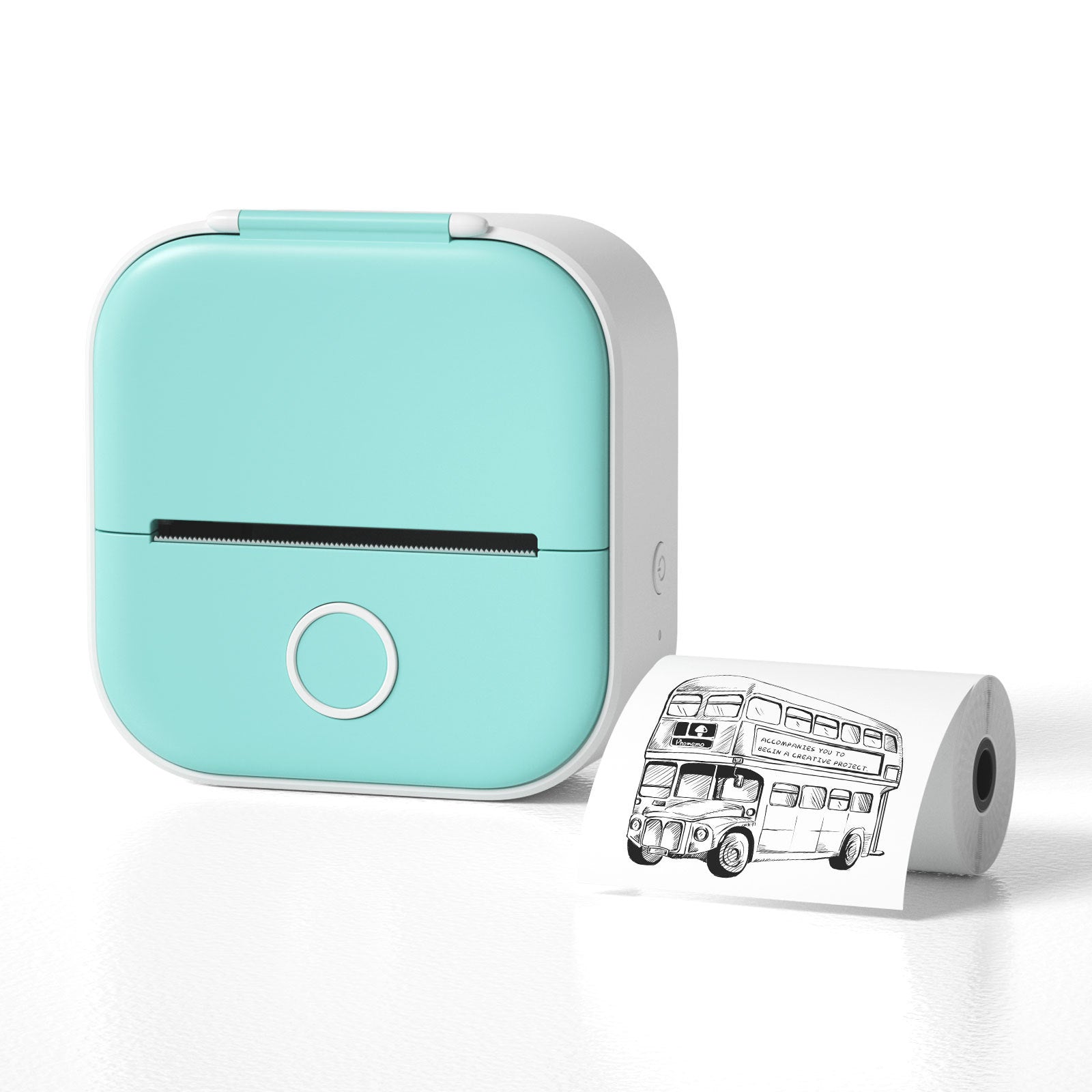 Portable Mini Thermal Label Printer Home Photo Printer Student Wrong Question Printer Bluetooth-compatible Mini Label Printer Price Tag Minha loja