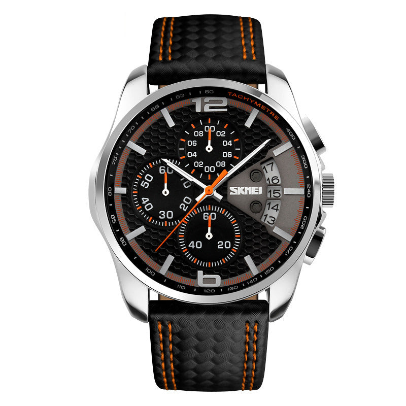 Leather quartz watch sports watch watch Minha loja
