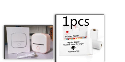 Portable Mini Thermal Label Printer Home Photo Printer Student Wrong Question Printer Bluetooth-compatible Mini Label Printer Price Tag Minha loja