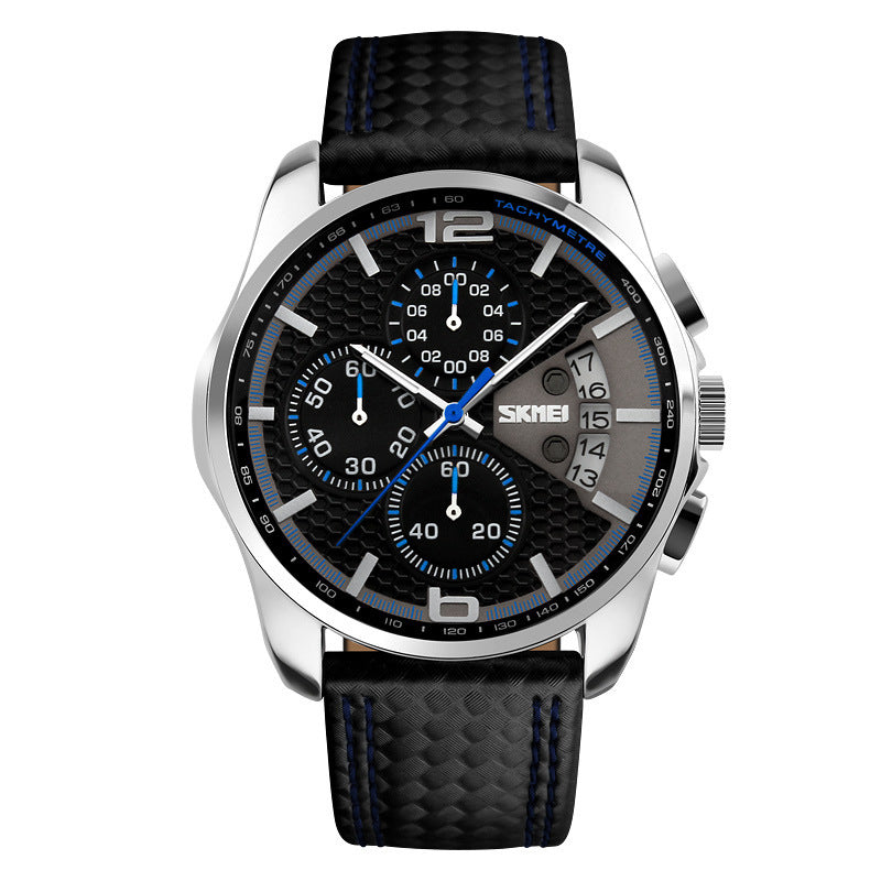 Leather quartz watch sports watch watch Minha loja