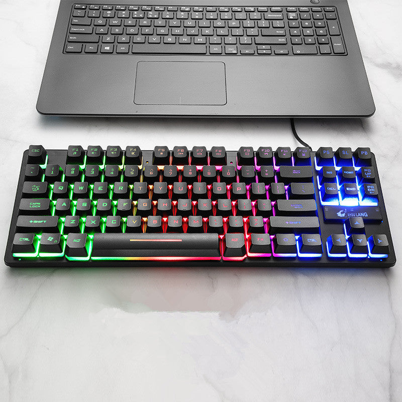 Electronic Games Mechanical Keyboard Notebook Keyboard Minha loja