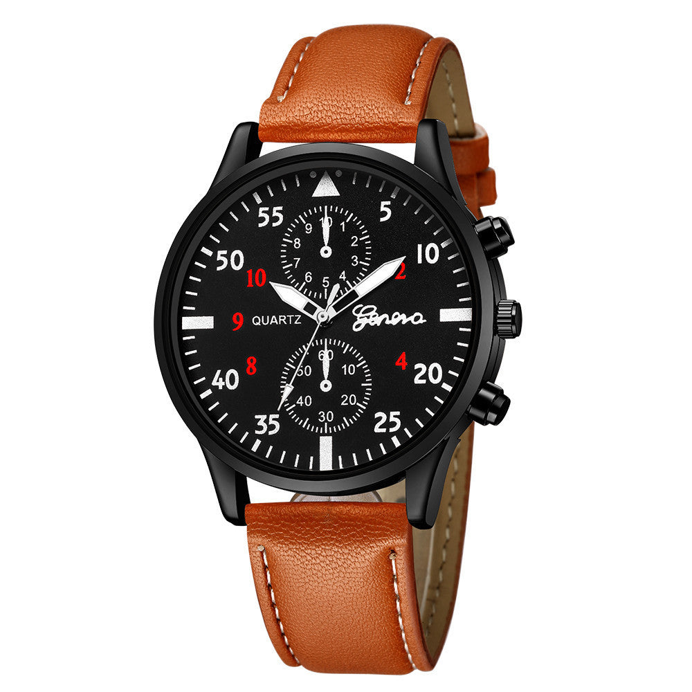 Men's Watch Men's Watch Gift Quartz Watch Minha loja