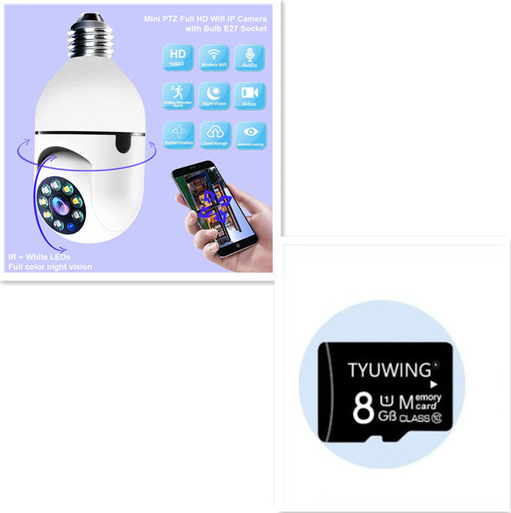 WiFi CAMERA 1080P Bulb 4X Zoom Camera E27 Home 5GWiFi Alarm Monitor Minha loja