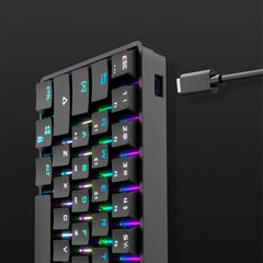 Wireless Bluetooth Keyboard Colorful PBT Keycaps Mechanical Keyboard Minha loja